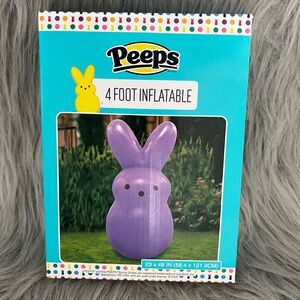 Peep Inflatable Bunny • indoor or outdoor use • New in box. • Purple